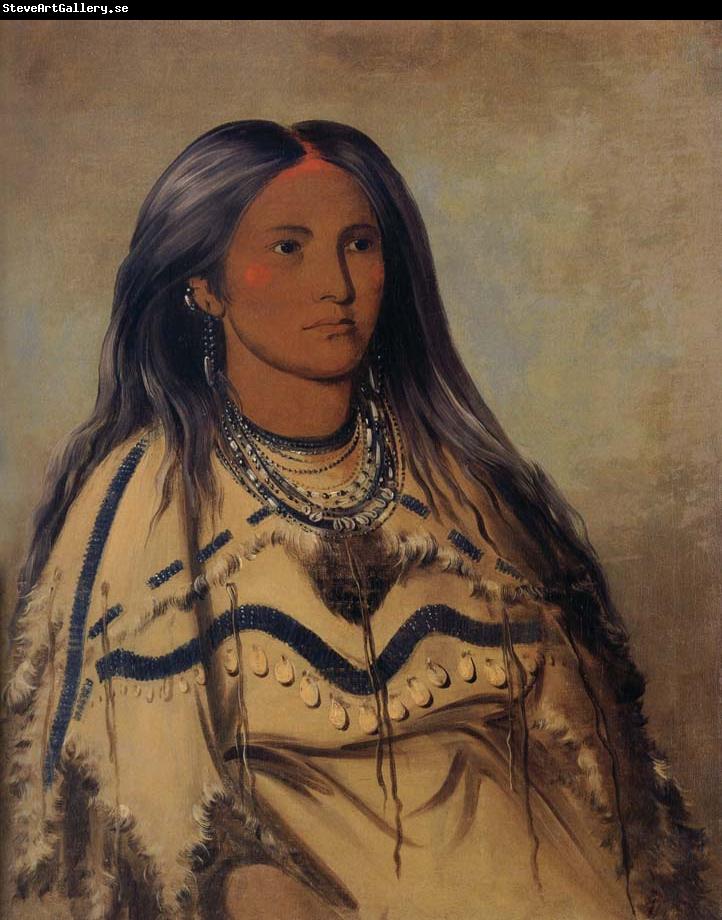 George Catlin Sha-ko-ka,Mint,a Pretty Girl